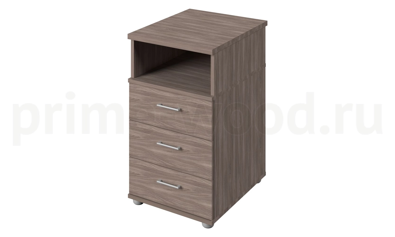 Тумба приставная с 3 ящиками Public Comfort 43x52x74 арт. С-222 - фото 2