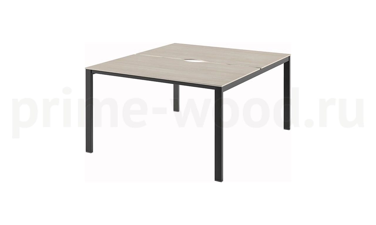 Стол-тандем на 2 рабочих места Саньяна 135x154x75 арт. N-41 - фото 0