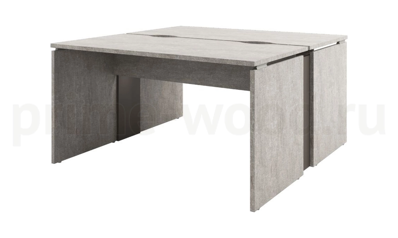 Стол письменный Solution 140x143x75 - фото 1