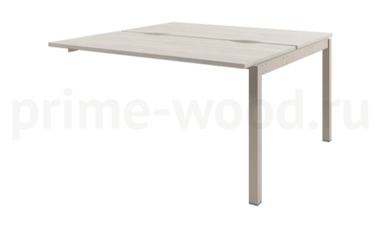 Бенч-система столов-тандемов Solution 140x143x75 арт. D-412 - фото 2