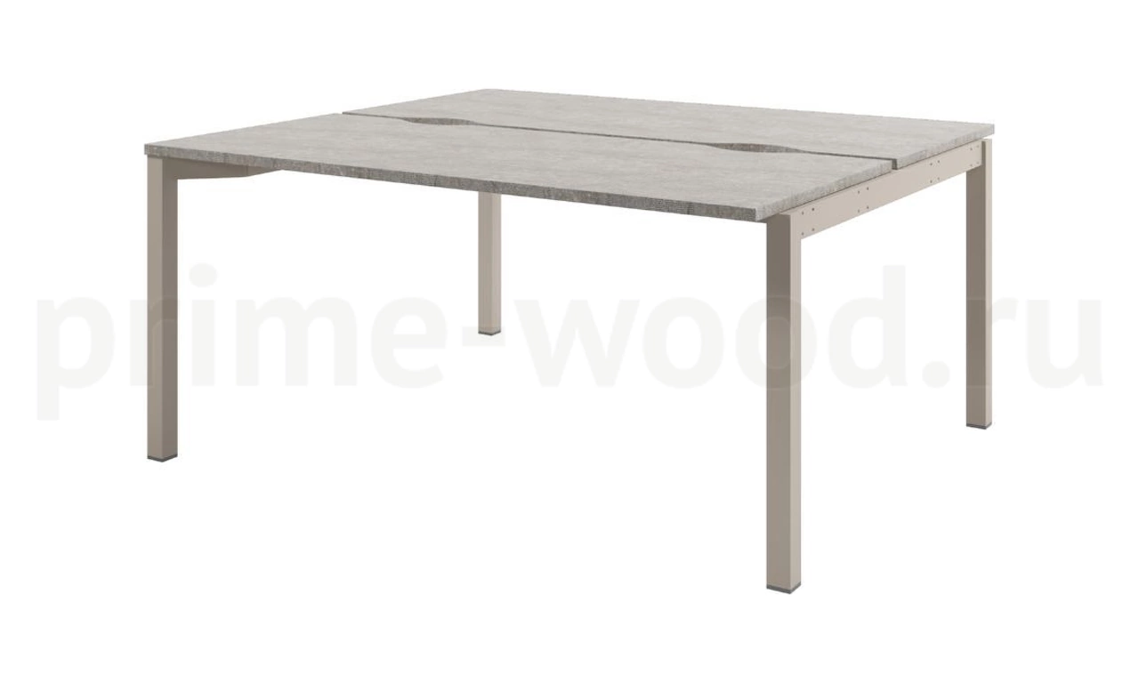 Бенч-система столов-тандемов Solution 160x143x75 арт. D-421 - фото 0