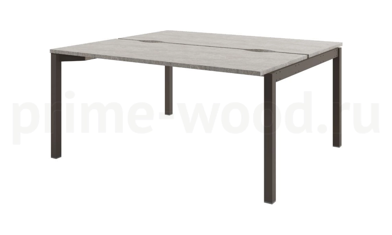 Бенч-система столов-тандемов Solution 160x143x75 арт. D-421 - фото 1