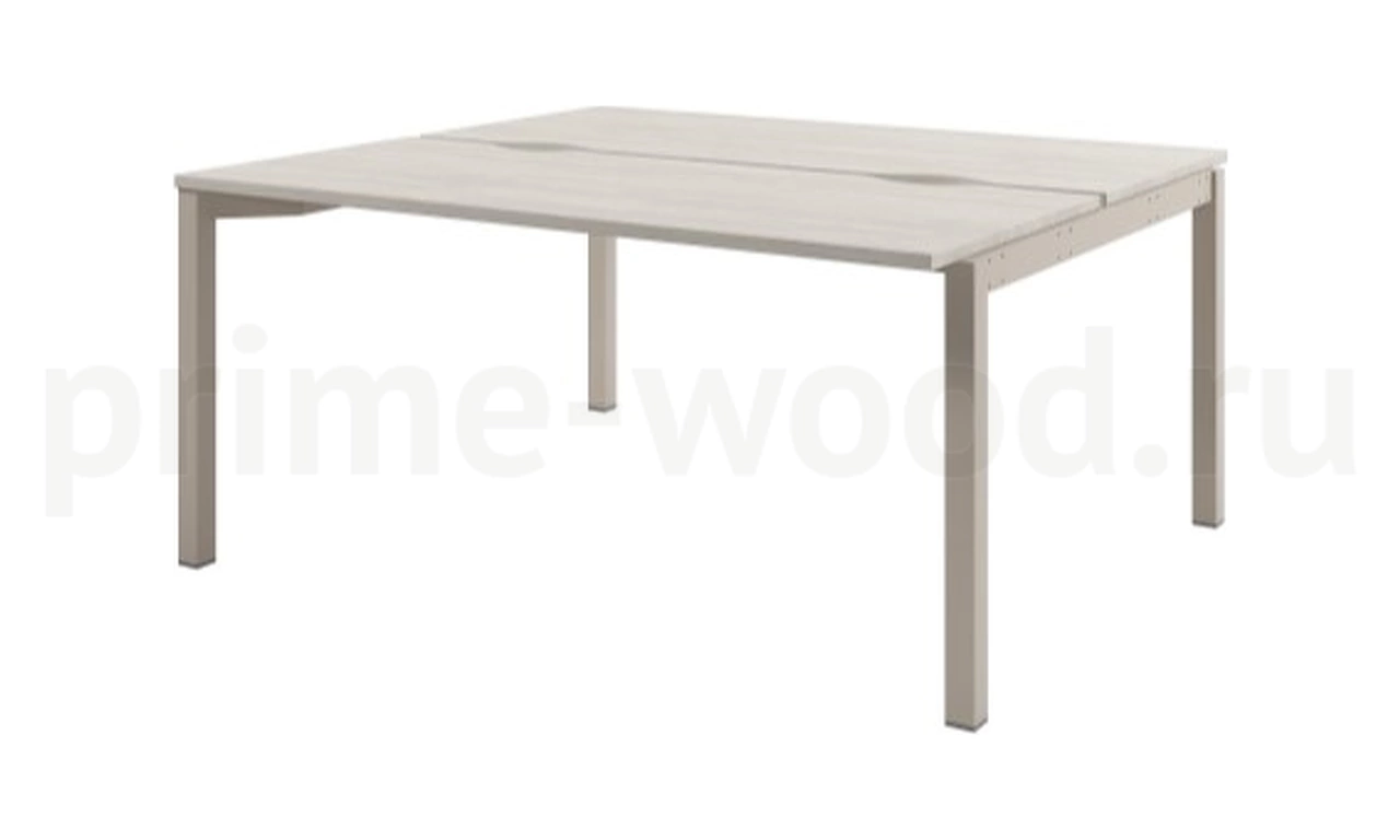 Бенч-система столов-тандемов Solution 160x143x75 арт. D-421 - фото 2