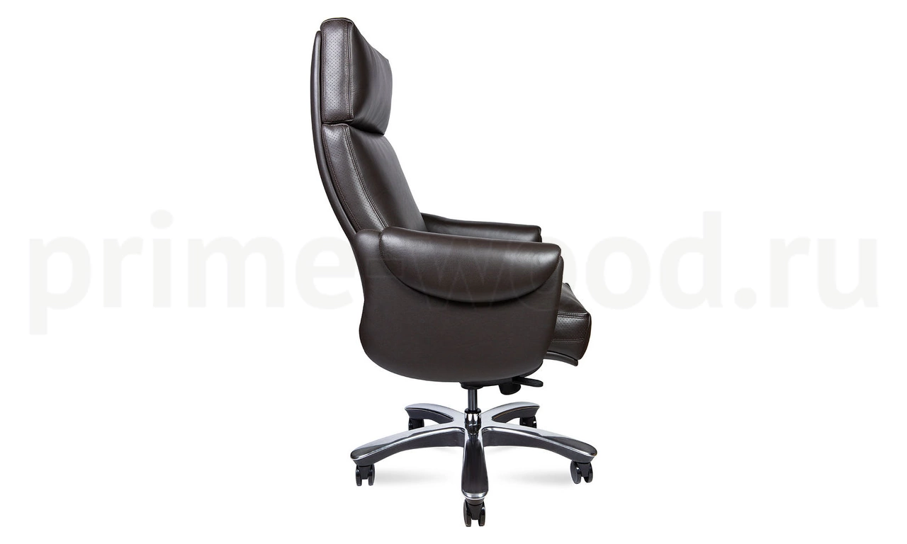 Кресло для руководителя Ritz A 2108 brown leather - фото 1
