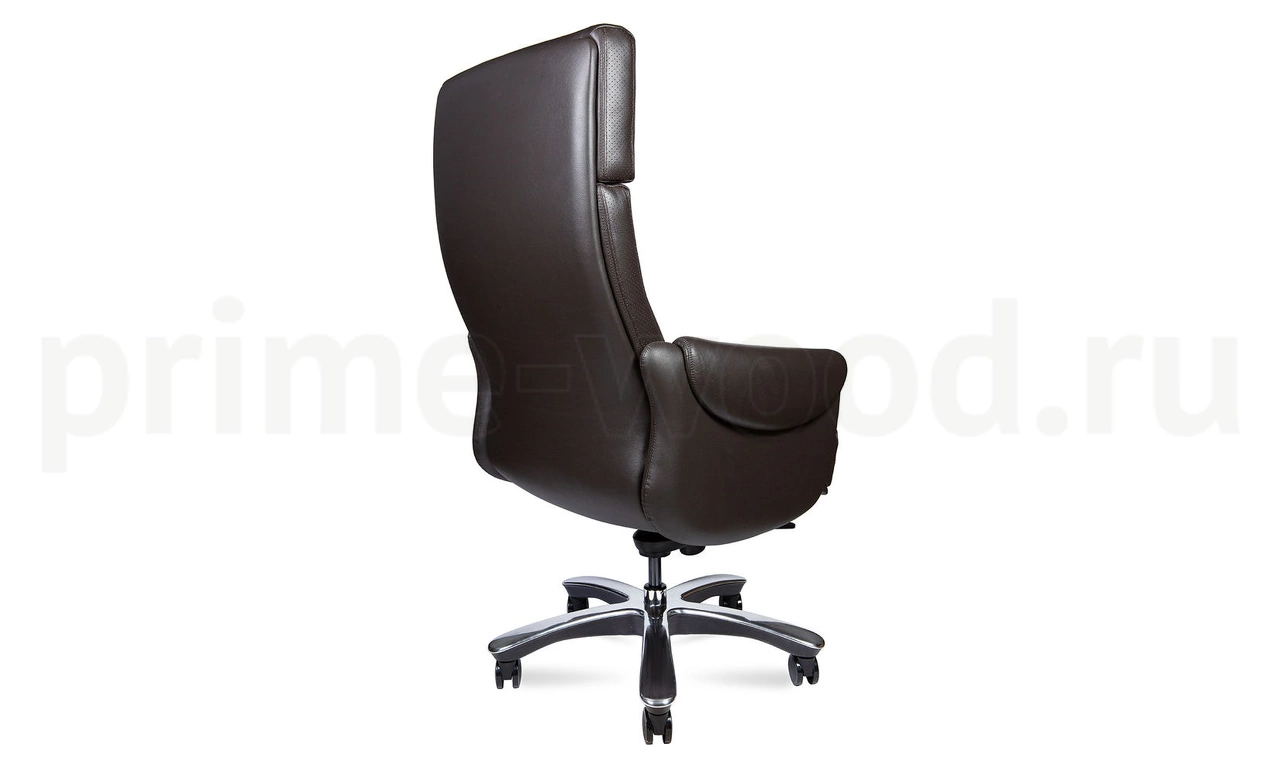 Кресло для руководителя Ritz A 2108 brown leather - фото 2