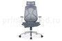 Кресло руководителя Имидж gray YS-0817H(D+T)W - 1