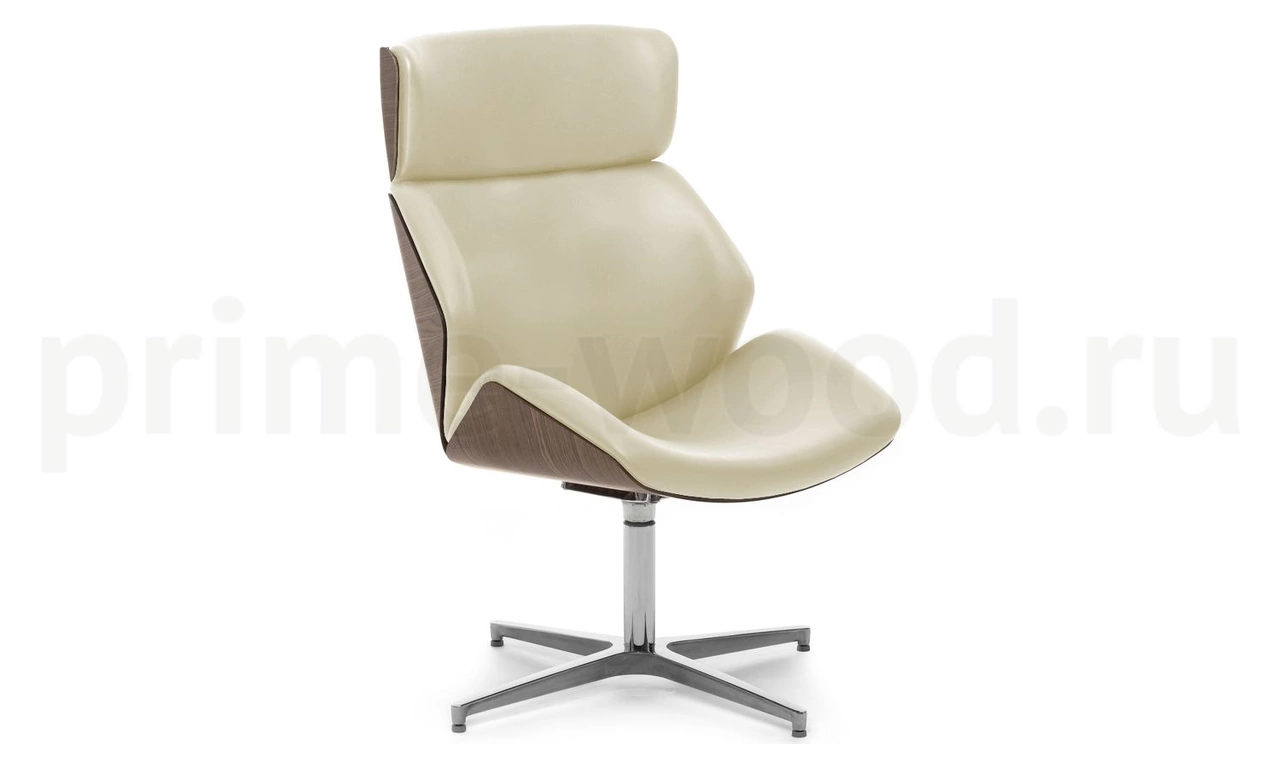 Стул офисный для посетителя CHARM High Wood lounge - фото 1