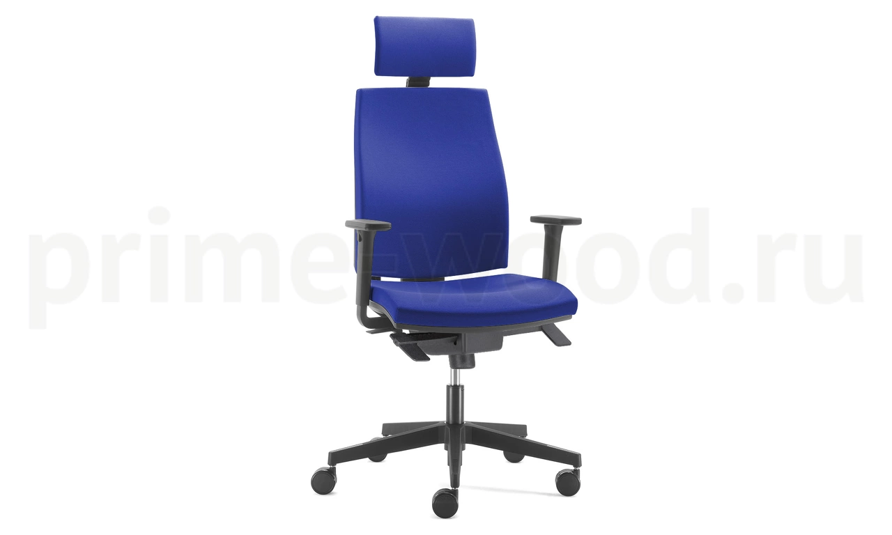 Кресло руководителя JOB арт. JOB 215 2D black MH YI headrest - фото 2