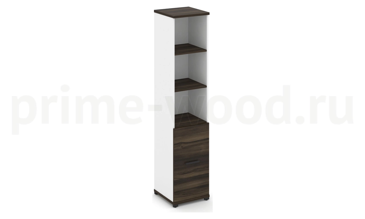 Шкаф одна узкая секция, 5 ниш CN.STU-511 B/W - фото 0