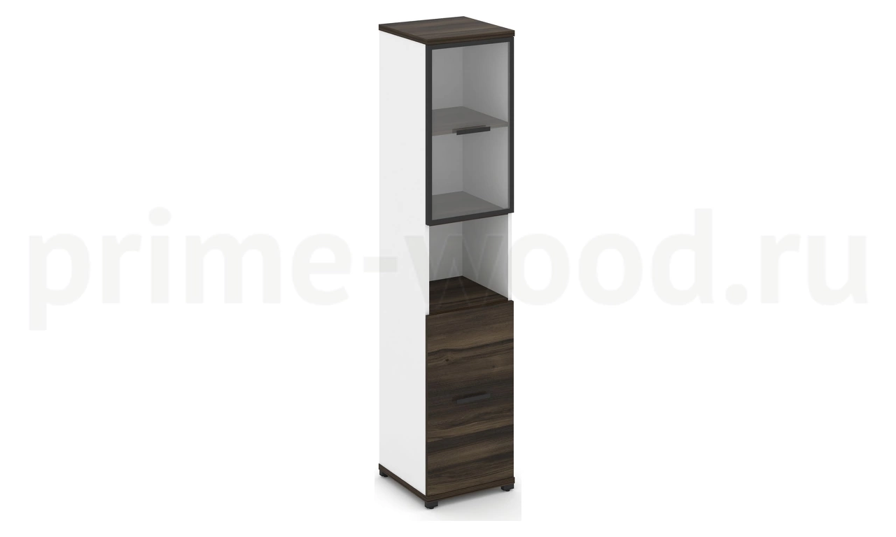 Шкаф одна узкая секция, 5 ниш CN.STU-513 RP B/W - фото 0