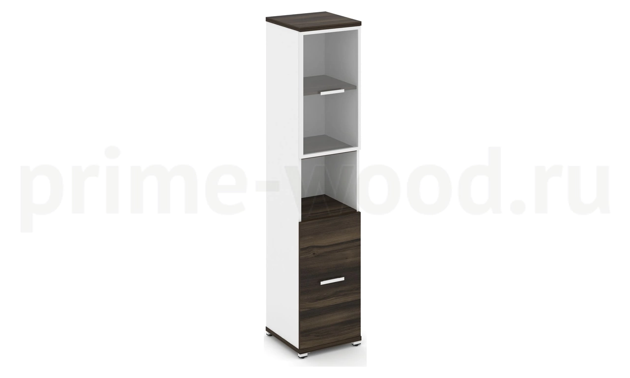 Шкаф одна узкая секция, 5 ниш CN.STU-513 RP B/W - фото 5