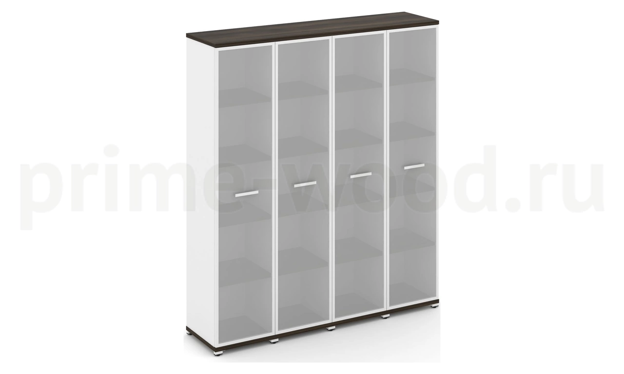Шкаф четыре узкие секции, 5 ниш CN.STU-548 RM B/W - фото 5