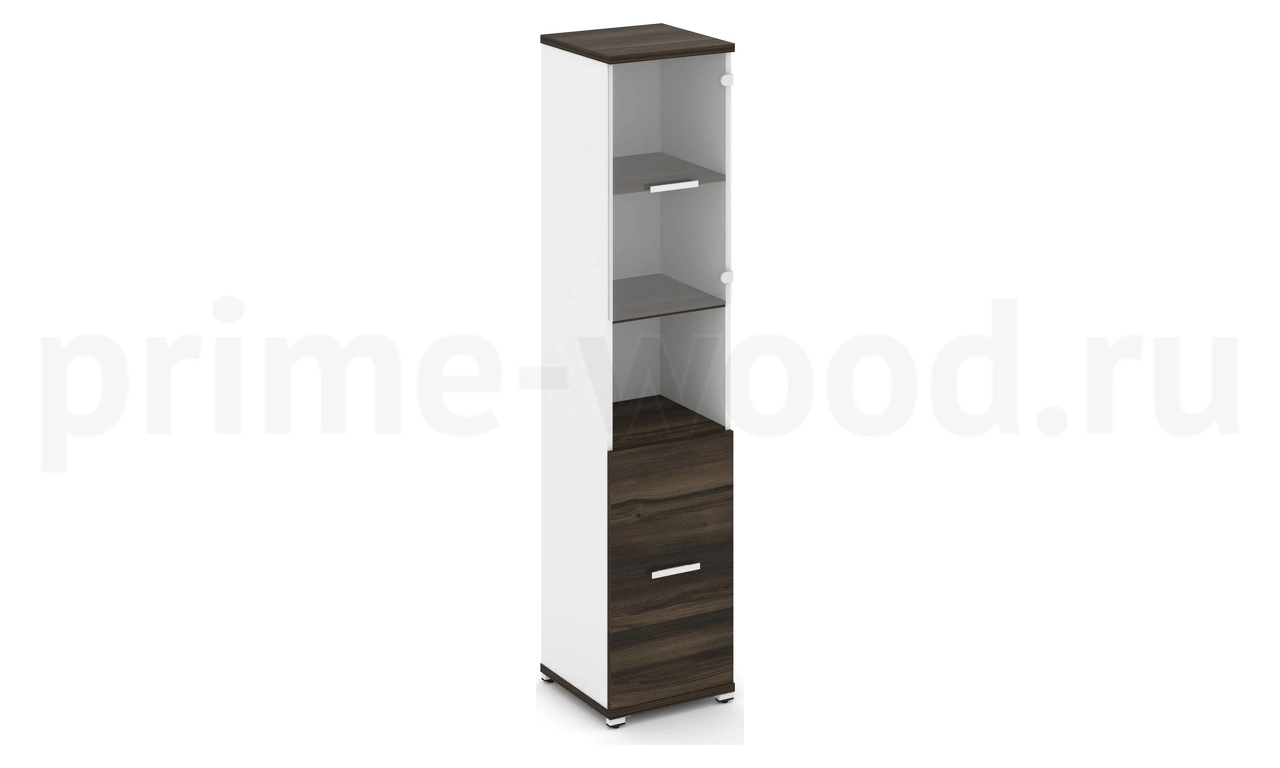 Шкаф одна узкая секция, 5 ниш (Эко) CN.STU.E-513 SP B/W - фото 5