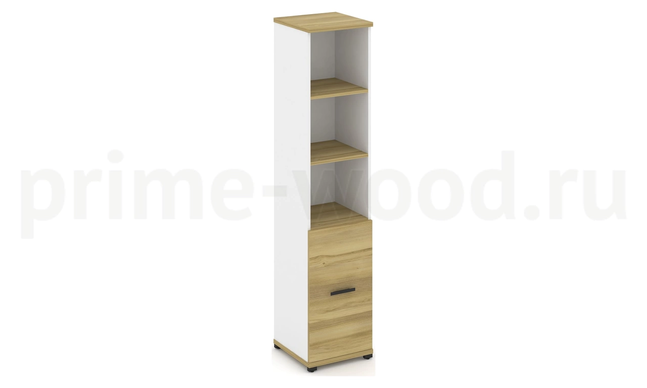 Шкаф одна узкая секция, 5 ниш (Эко) CN.STU.E-511 B/W - фото 1