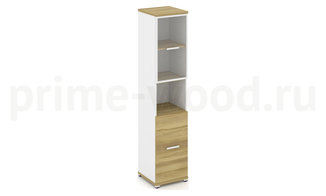 Шкаф одна узкая секция, 5 ниш CN.STU-513 RP B/W - фото 2
