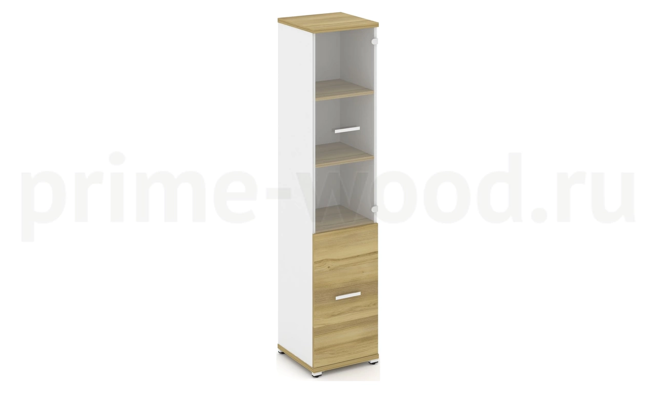 Шкаф одна узкая секция, 5 ниш (Эко) CN.STU.E-512 SP B/W - фото 2