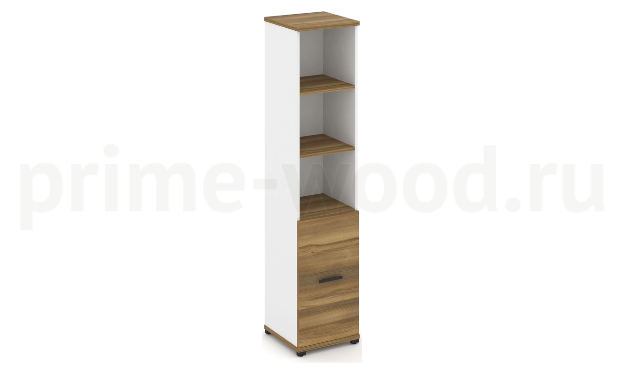 Шкаф одна узкая секция, 5 ниш (Эко) CN.STU.E-511 B/W - фото 3