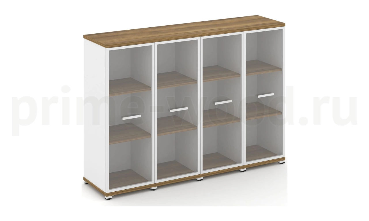 Шкаф четыре узкие секции, 3 ниши CN.STU-346 RP B/W - фото 4