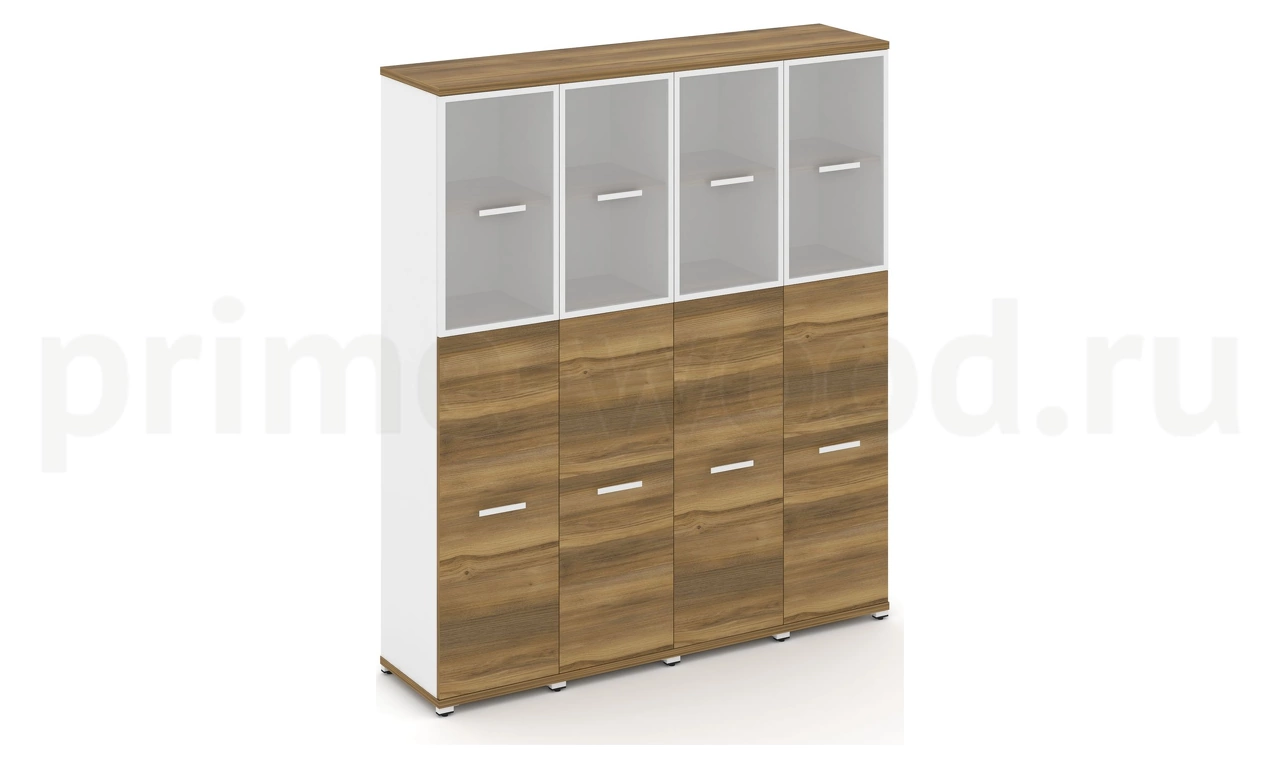 Шкаф четыре узкие секции, 5 ниш CN.STU-545 RM B/W - фото 4