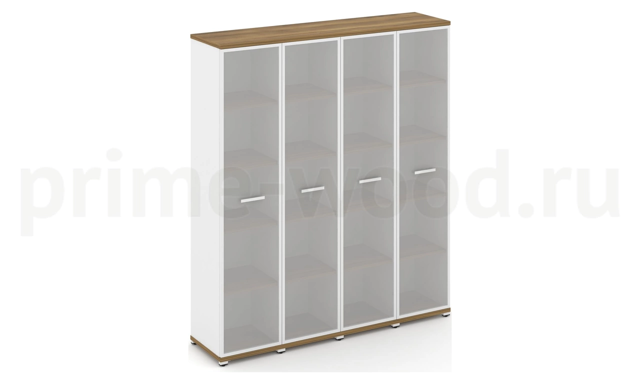 Шкаф четыре узкие секции, 5 ниш CN.STU-548 RM B/W - фото 4