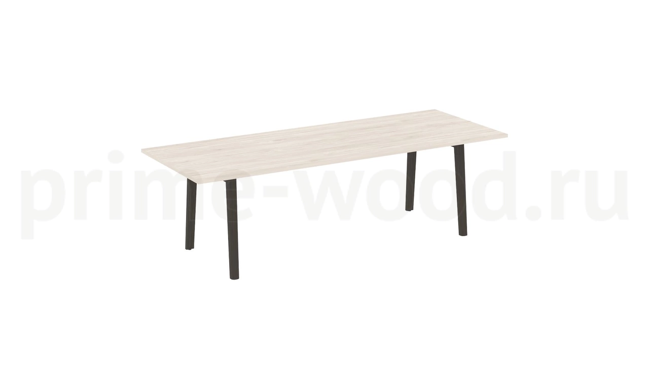 Стол переговорный, опоры - массив дерева ONIX WOOD 258x98x75 - фото 4