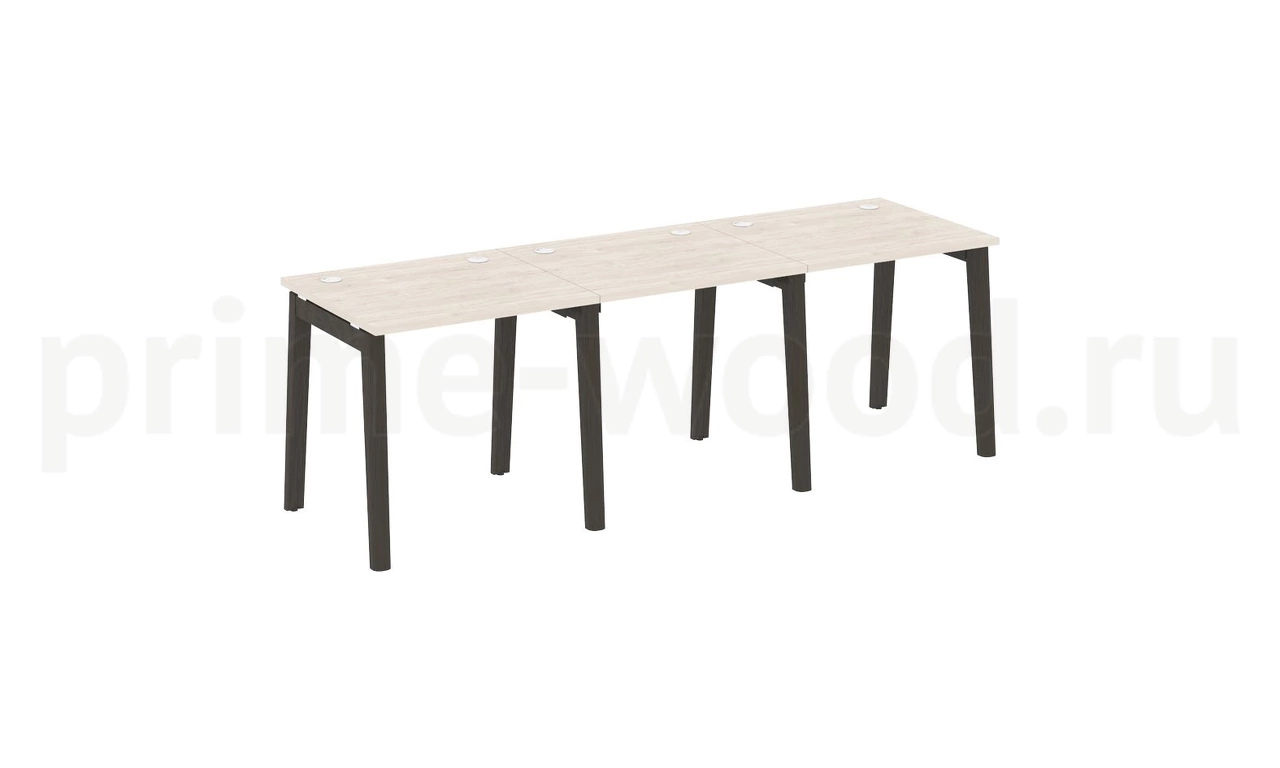 Рабочая станция, опоры - массив дерева ONIX WOOD 234x72x75 - фото 4