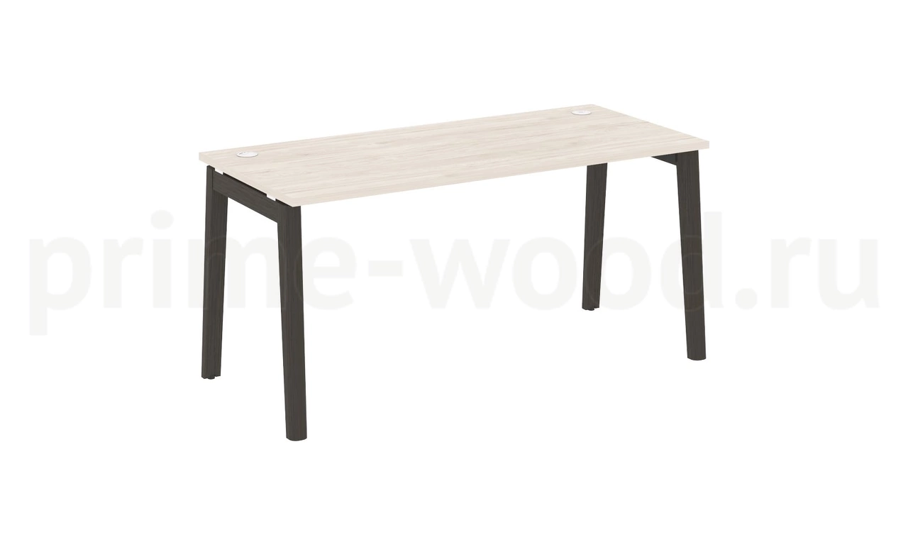 Стол письменный, опоры - массив дерева ONIX WOOD 158x72x75 - фото 4