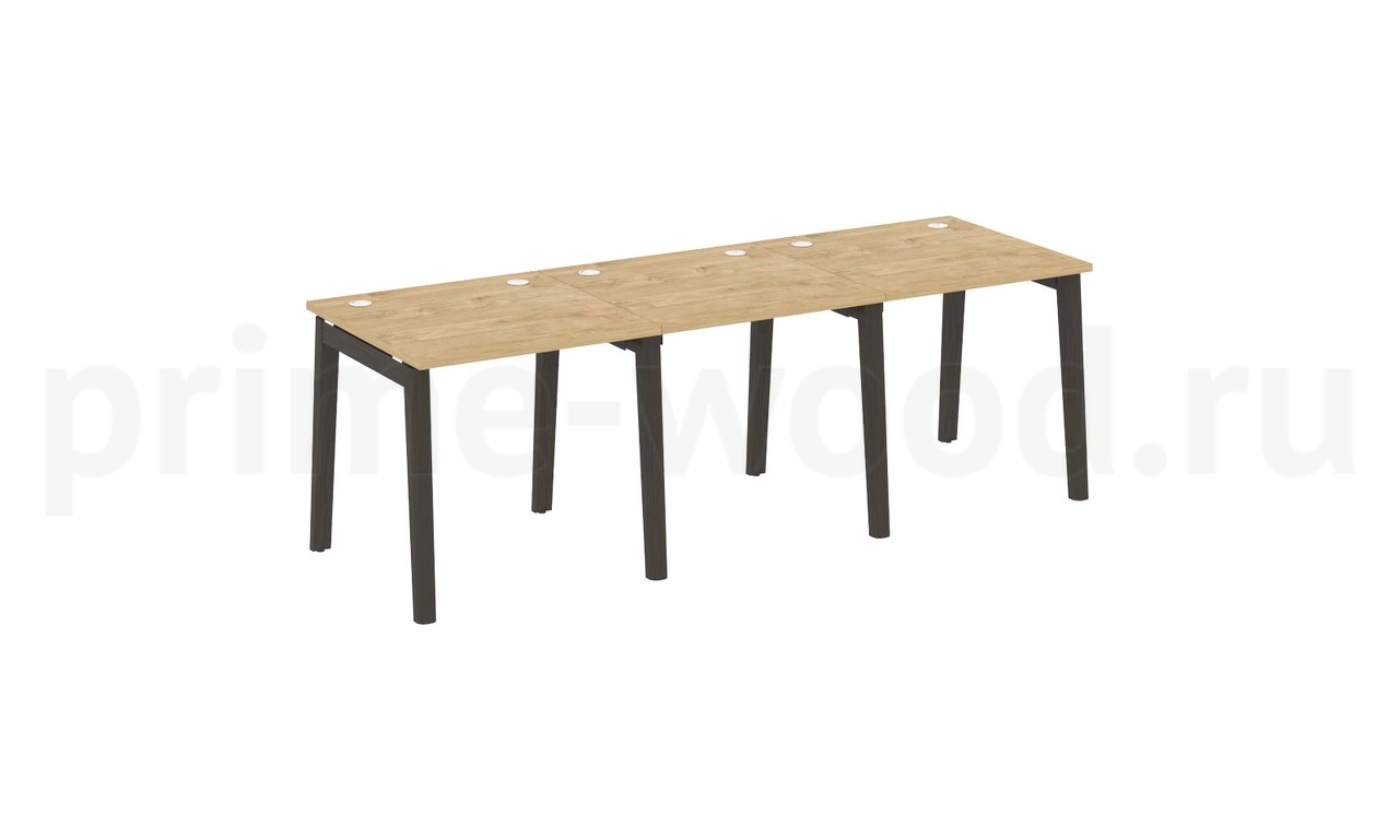 Рабочая станция, опоры - массив дерева ONIX WOOD 234x80x75 - фото 8
