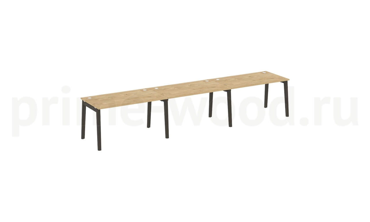 Рабочая станция, опоры - массив дерева ONIX WOOD 414x80x75 - фото 8