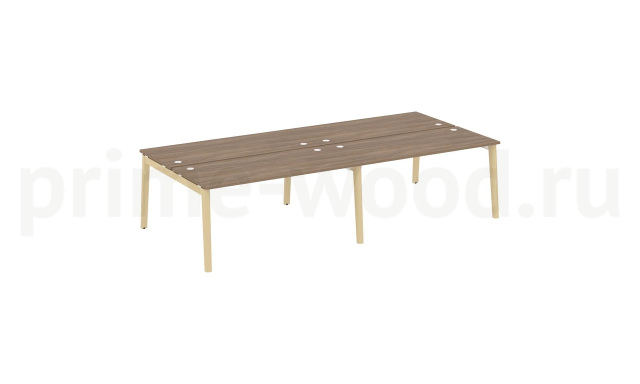 Рабочая станция, опоры - массив дерева ONIX WOOD 316x148x75 - фото 3