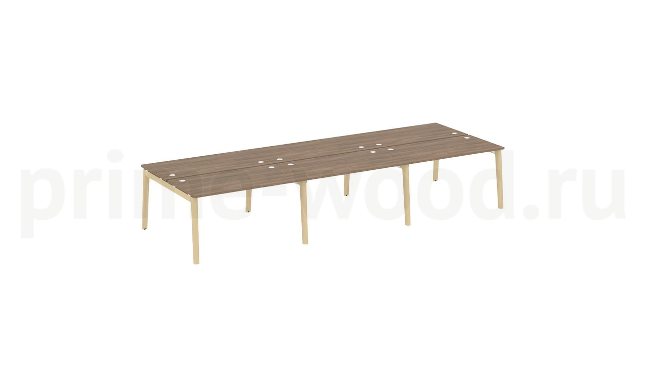 Рабочая станция, опоры - массив дерева ONIX WOOD 414x148x75 - фото 3