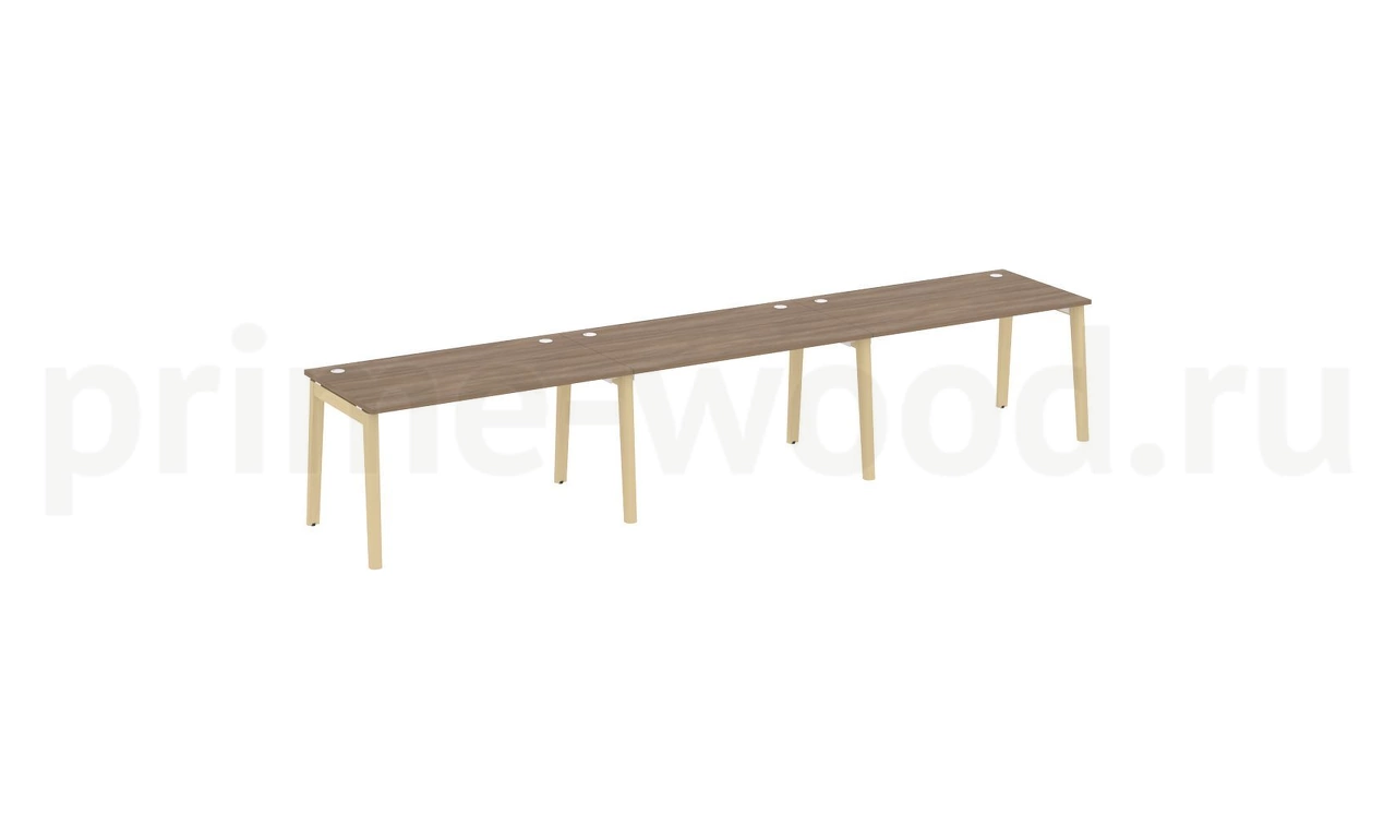 Рабочая станция, опоры - массив дерева ONIX WOOD 414x80x75 - фото 3