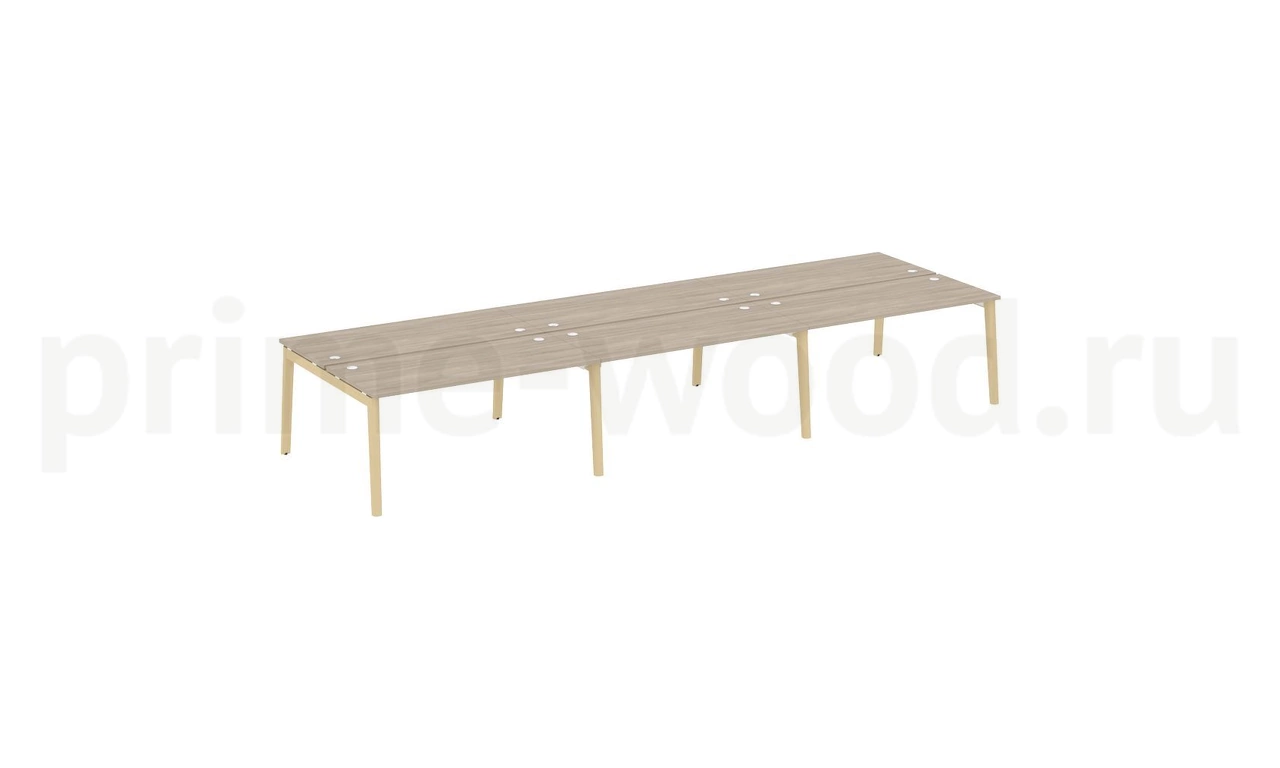 Рабочая станция, опоры - массив дерева ONIX WOOD 474x148x75 - фото 1