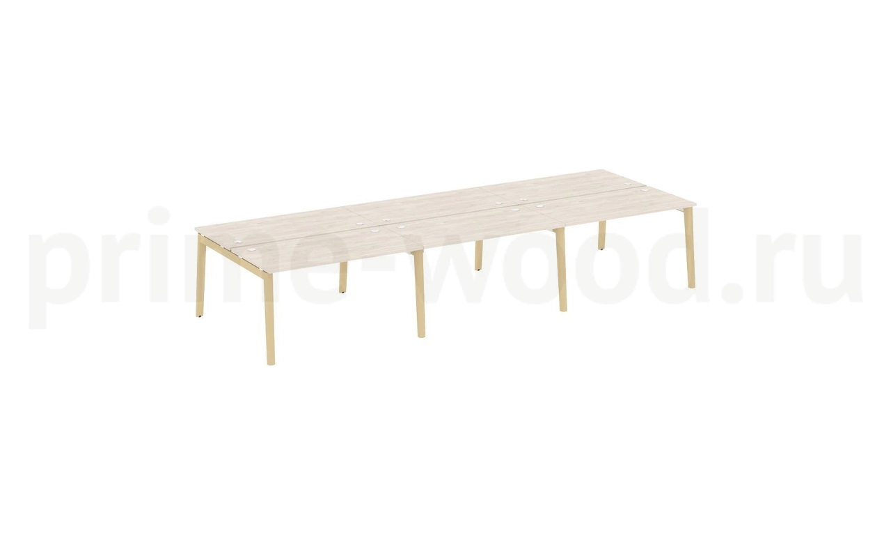 Рабочая станция, опоры - массив дерева ONIX WOOD 414x148x75 - фото 5