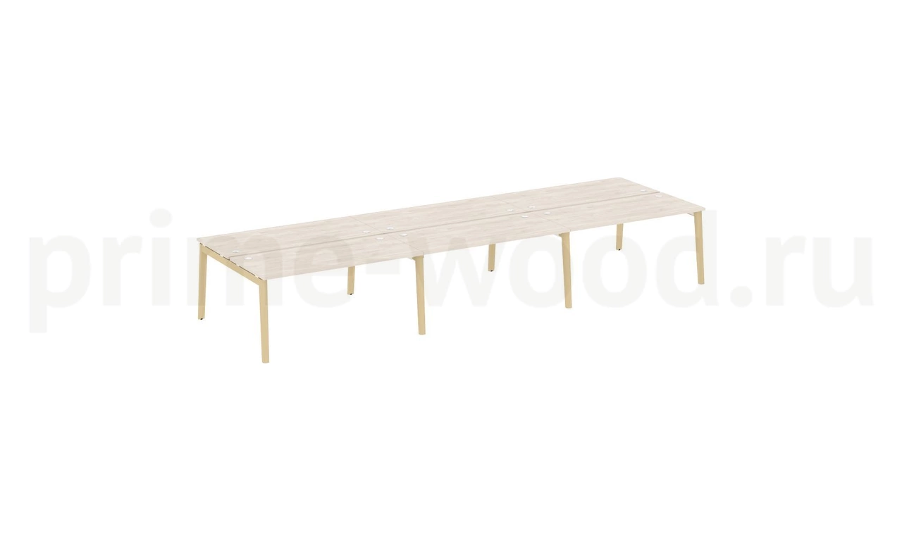 Рабочая станция, опоры - массив дерева ONIX WOOD 474x148x75 - фото 5