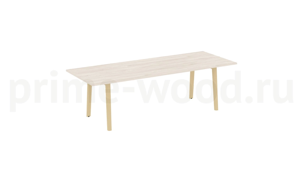 Стол переговорный, опоры - массив дерева ONIX WOOD 258x98x75 - фото 5