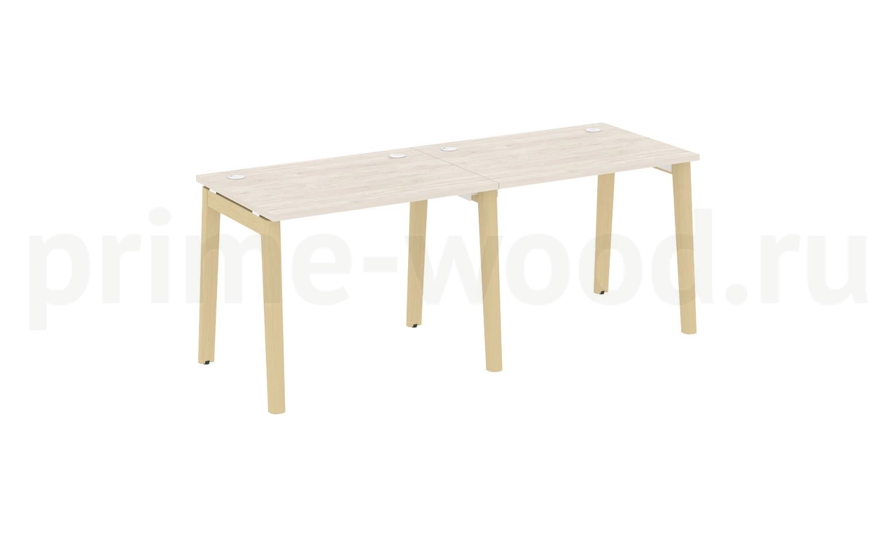 Рабочая станция, опоры - массив дерева ONIX WOOD 196x72x75 - фото 5
