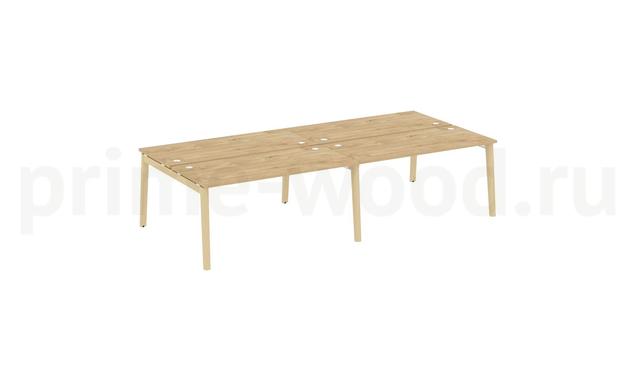 Рабочая станция, опоры - массив дерева ONIX WOOD 316x148x75 - фото 9