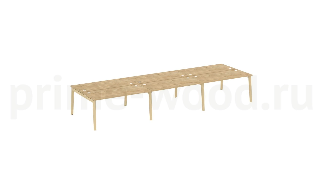 Рабочая станция, опоры - массив дерева ONIX WOOD 474x148x75 - фото 9
