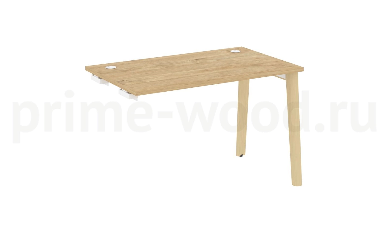 Стол-приставка к опорным элементам, опоры - массив дерева ONIX WOOD 118x72x75 - фото 9